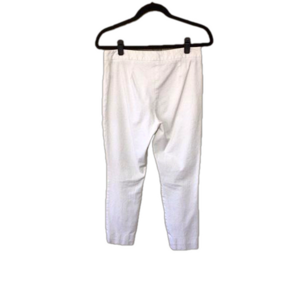 Metaphor White Stretch Pants 6 - Picture 2 of 8